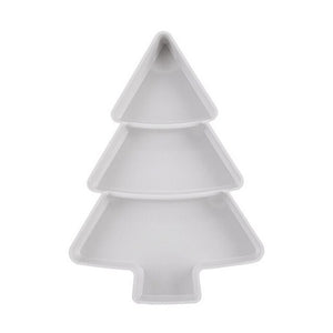Open image in slideshow, 4colors  Christmas Tree Shape Candy Snacks Plates
