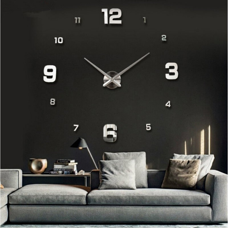 large wall clock watch 3d wall clocks