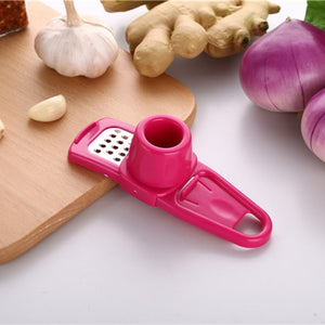 Open image in slideshow, Garlic Crusher Multi Functional Manual Cutter
