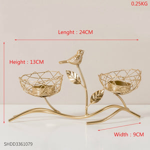 Open image in slideshow, Nodic Home Decor Candle Holders Glass Metal
